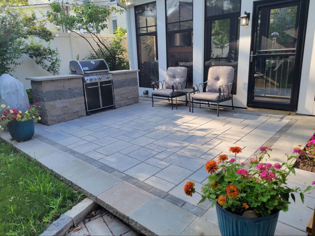 Decorated Patio