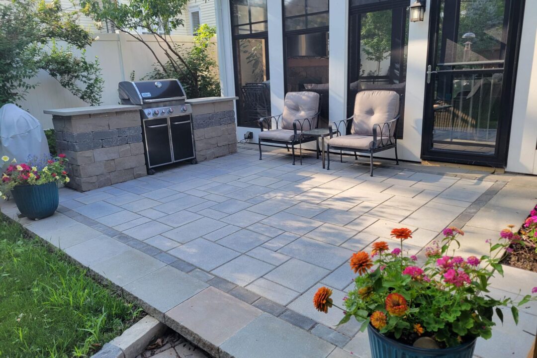 Decorated Patio in Lee's Summit home