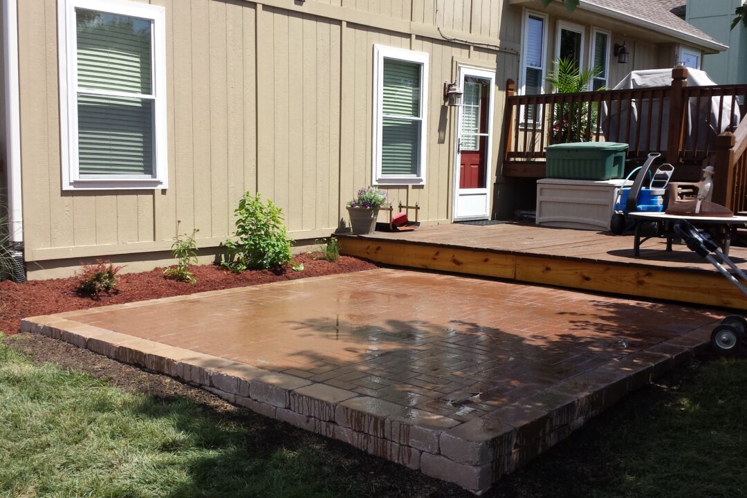 Patio Installation in Lee's Summit